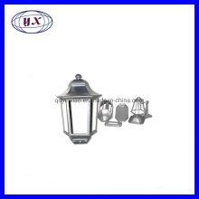 Supports de lampe carrés extérieurs de haute qualité personnalisés en aluminium moulé sous pression partie LED abat-jour de logement de réverbère